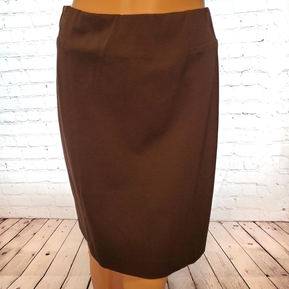 🎀3/$25 NWT J.Jill walnut stretch pencil skirt